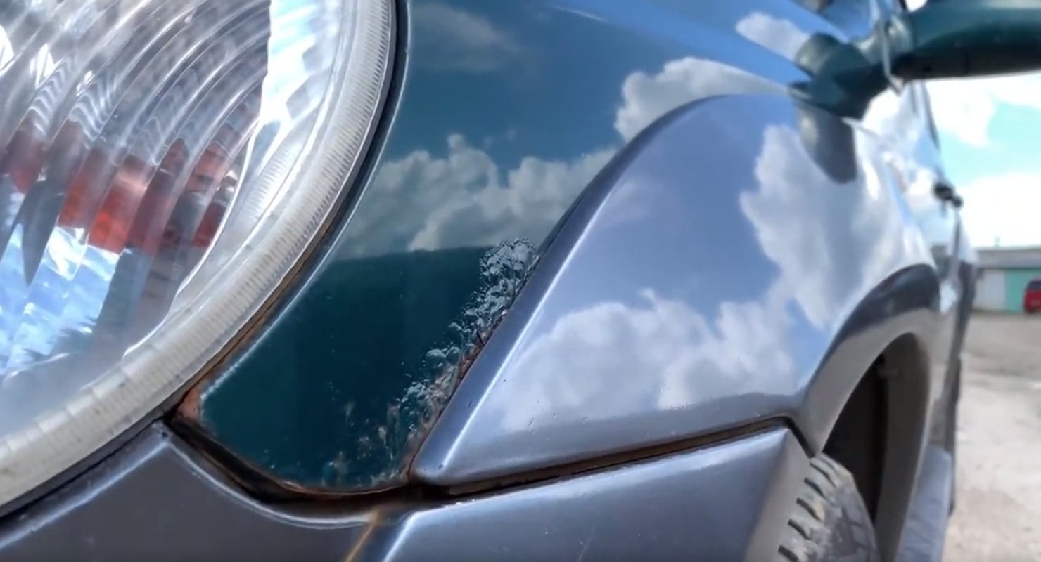 Сквозная дыра в кузове, что делать?