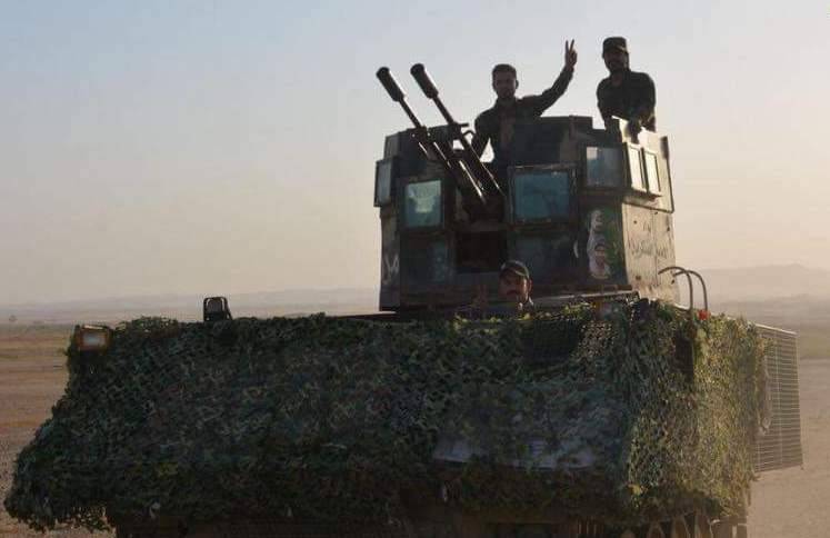 Иракцы превратили БТР М113 в машины боевой поддержки