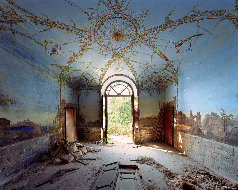 Заброшенные итальянские дворцы в невероятных снимках французского фотографа архитектура