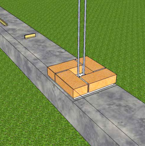 Возводим забор из кирпича своими силами сделай сам