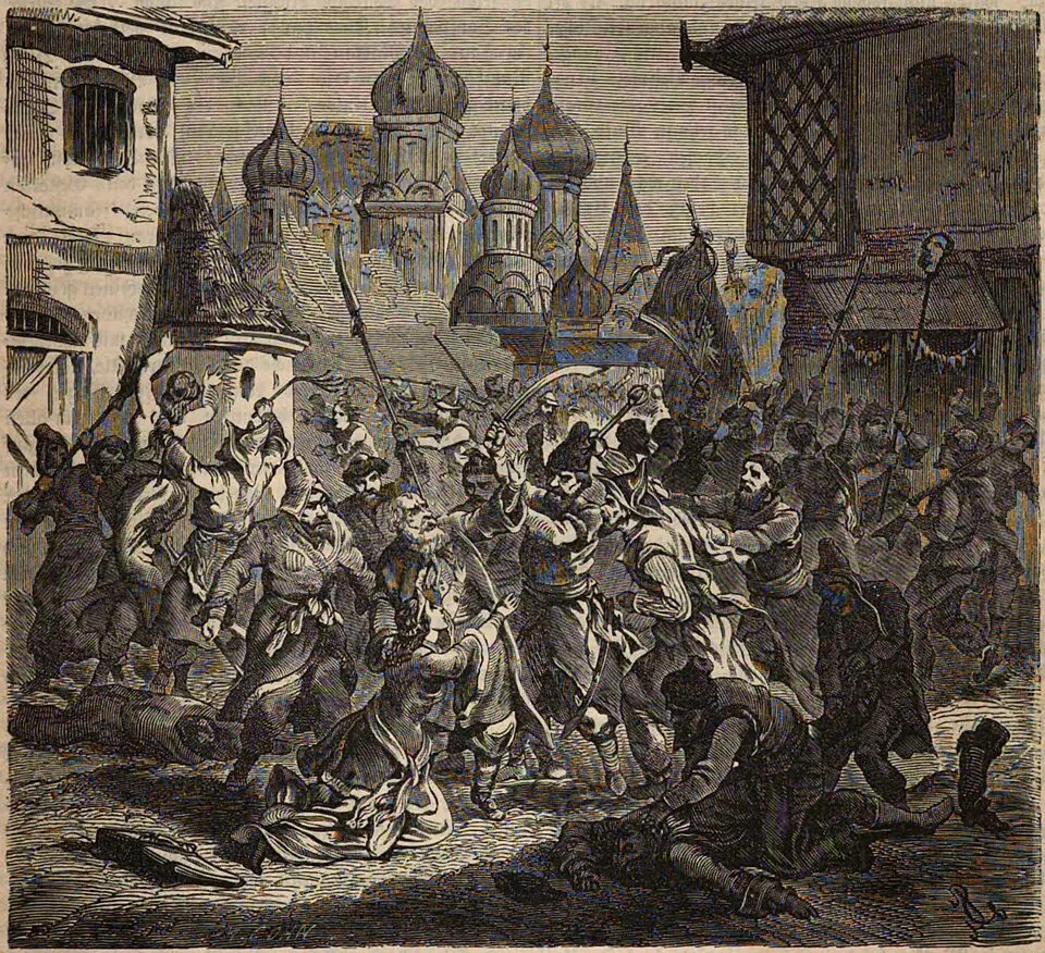 Учинить бунт, воеводу и начальных людей побить