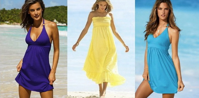 Шъём пляжное платье своими руками