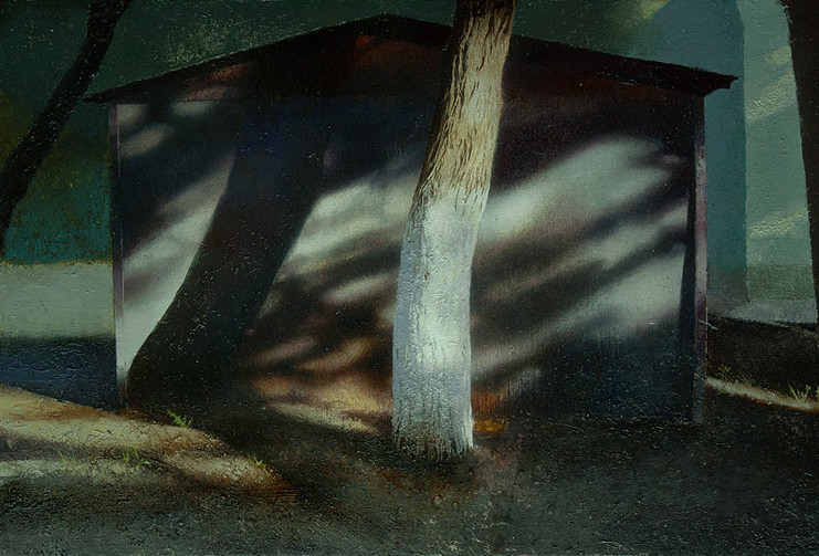 Пётр Козлов. Городской пейзаж Пётр Козлов. Городской пейзаж