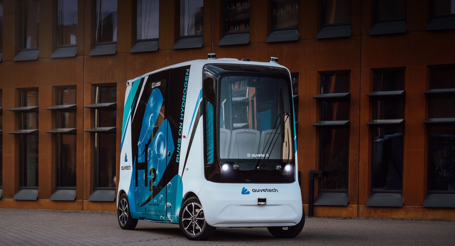 Auve Tech Liisu представил водородный беспилотный автомобиль Auve Tech Liisu представил водородный беспилотный автомобиль Автомобили