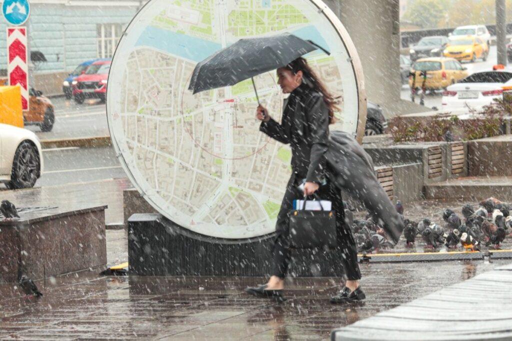 Москвичей предупредили о возможном снеге на следующей неделе