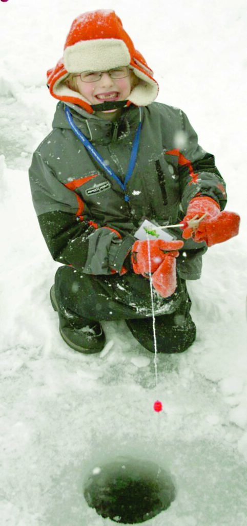 Загадка застывшего пруда