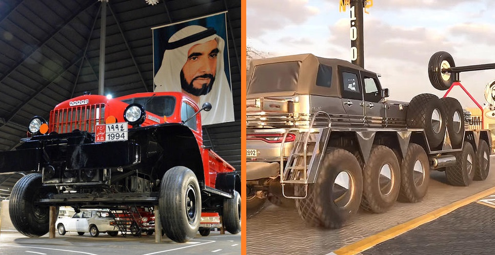 40 уникальных экспонатов национального автомобильного музея Эмиратов