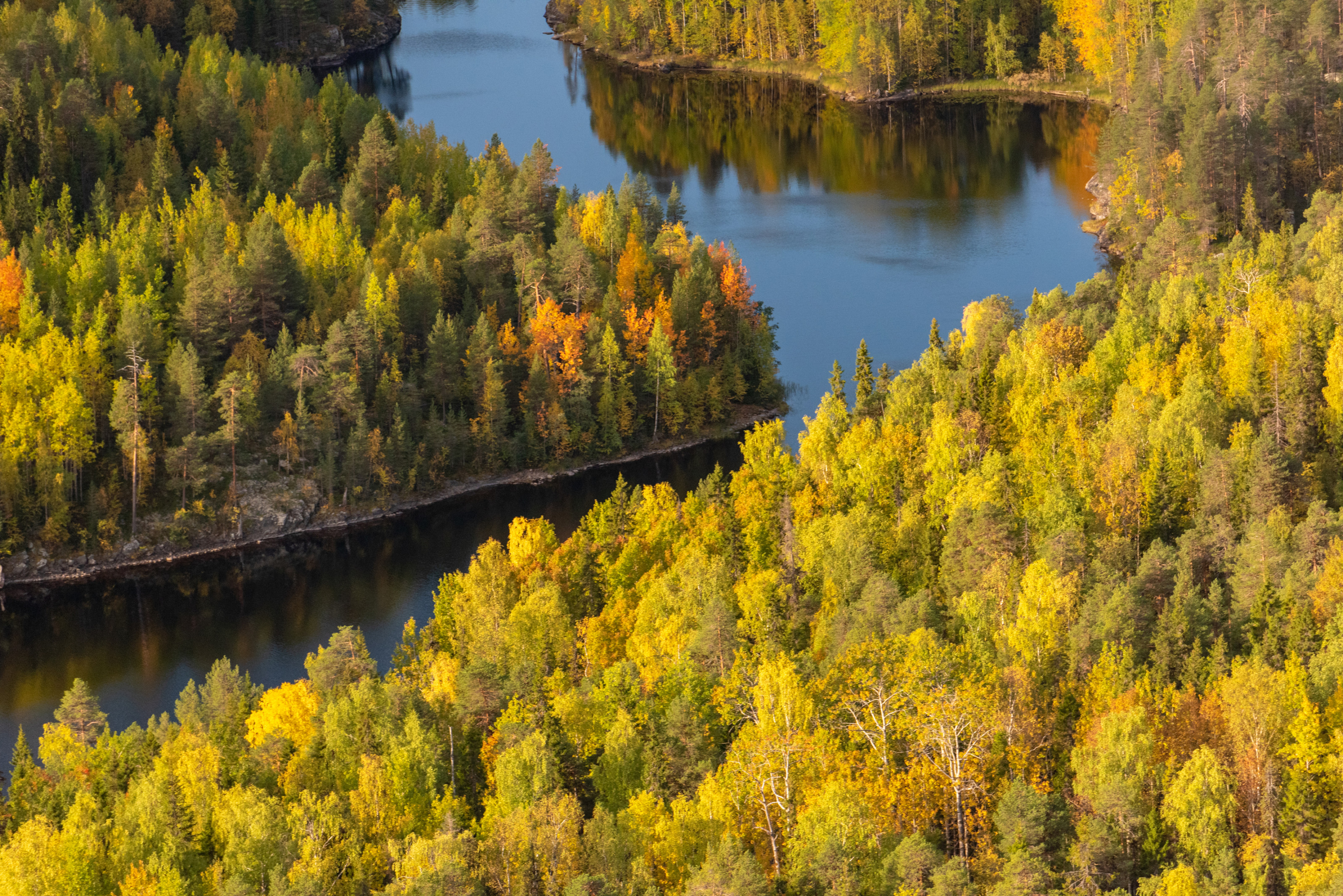 Ближайшее русское. Россия зимой. Мраморный каньон Рускеала.