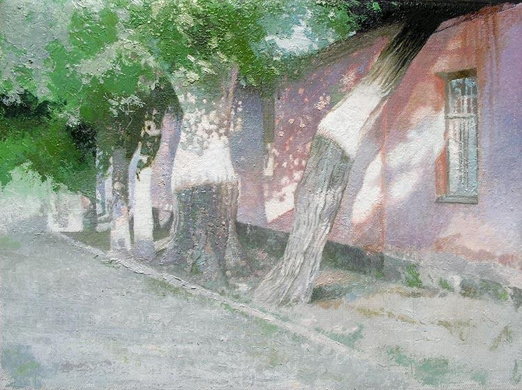 Пётр Козлов. Городской пейзаж Пётр Козлов. Городской пейзаж