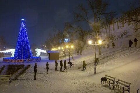 Астрахань зимой (54 фото) .