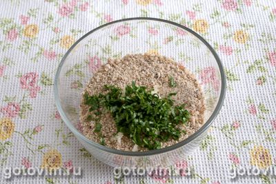Фотографии рецепта Ореховый соус к мясу, овощам и рыбе, 03 Ореховый соус к мясу, овощам и рыбе, Шаг 03
