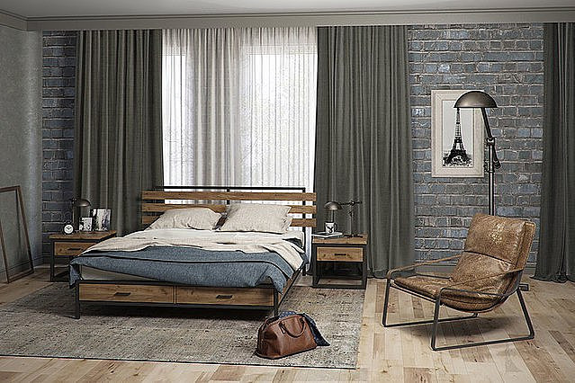 Дизайн спальни в стиле лофт: 50+ идей, которые вам понравятся идеи