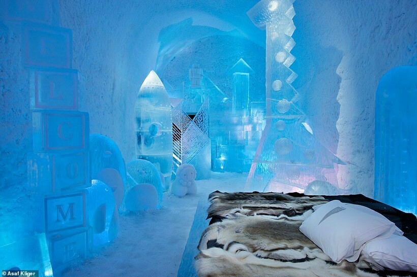 Зимняя сказка: уникальный отель из снега и льда в Швеции