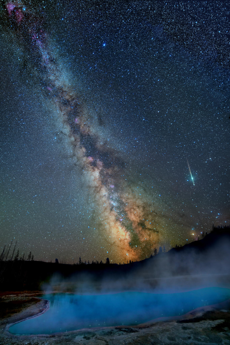 Milky way from Yellowstone Park-43