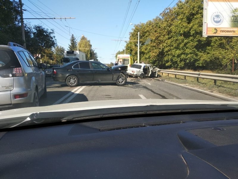 Авария дня - водитель уснул за рулем под Симферополем аварии,автомобиль