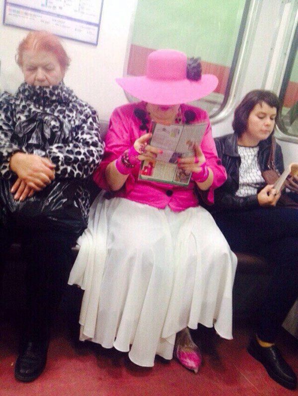 Модники и чудаки из метро Модники и чудаки из метро позитив,смешные картинки,юмор