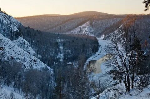 Башкирия зимой (54 фото) .