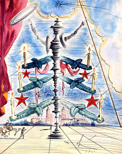 Эти рождественские открытки Сальвадора Дали возмутили покупателей Hallmark в 1960 году 