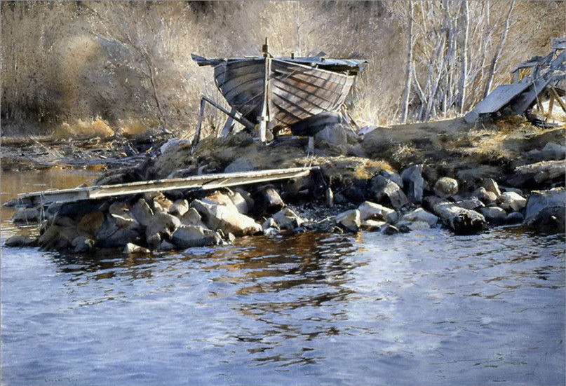Stanislaw Zoladz. Гиперреализм. Вода акварелью. Акварель седьмая