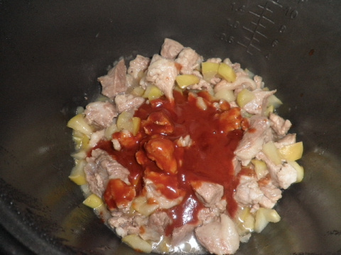 Вкусный соус для приготовления мяса и курицы.