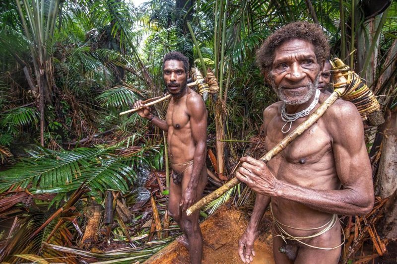 Древнее племя вымирает из-за миссионеров дикое племя, индонезия, интересно, новая гвинея, племя короваи, познавательно, тропой предков, этнография