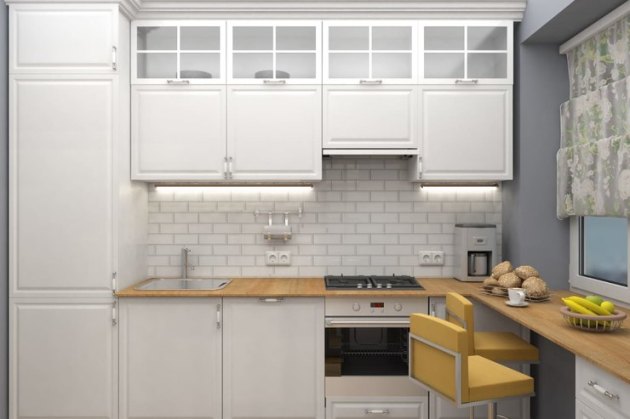 Do you need white furniture in the kitchen? All for and against 
