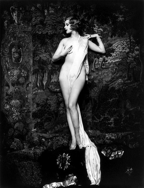 Alfred Cheney Johnston и его гламурные женские портреты в стиле "ню" женщины, фотопортреты