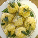 Профитроли с тройной начинкой