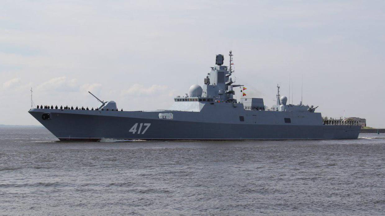 Российские фрегаты типа «Адмирал Горшков» вооружили новыми ракетами