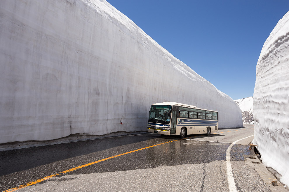 Прогулка по Tateyama Kurobe Alpine 