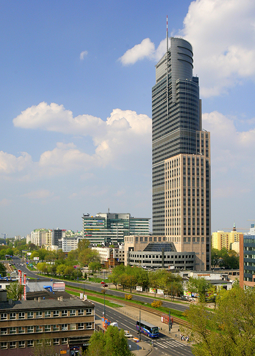  Башня торгового центра в Варшаве