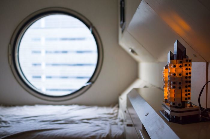 Nakagin Capsule Tower. Или жизнь на 9 квадратных метрах Суточная аренда, Токио, Квартира, Малогабаритное жильё, Необычное, Длиннопост