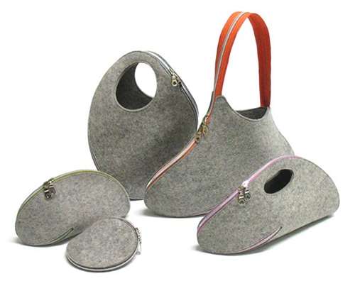 Необычный клатч из фетра или кожи своими руками