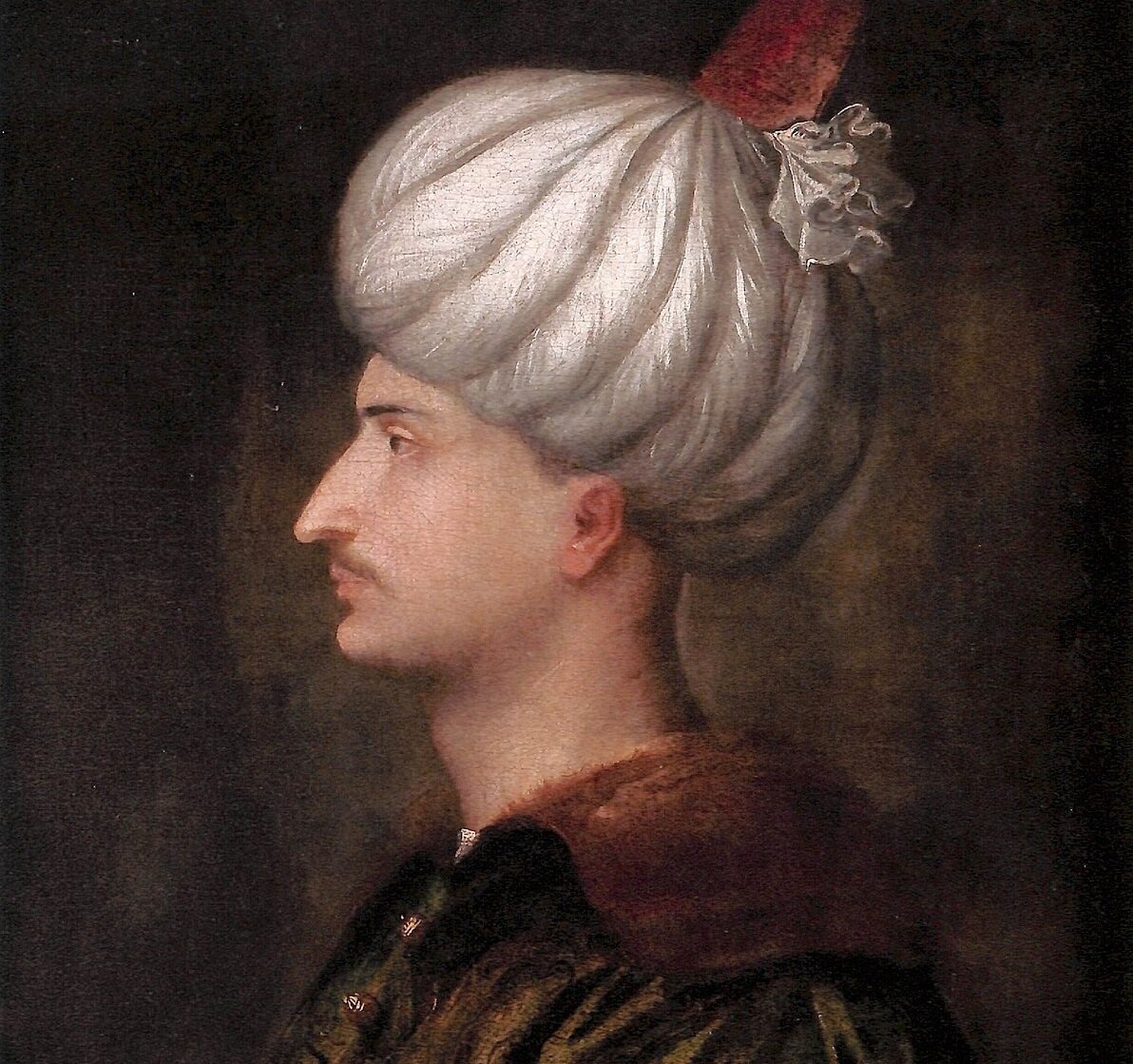 Портрет султана Сулеймана I. Художник (предположительно): Tiziano Vecellio