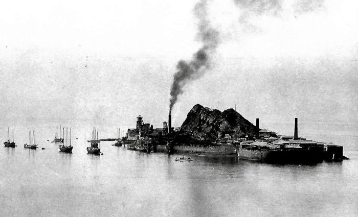 Остров Хасима в 1930-е годы. /Фото: apjjf.org