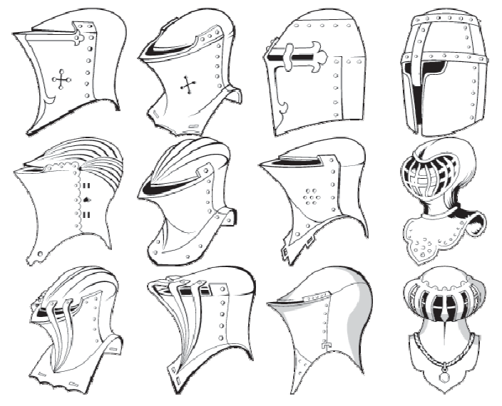 Шлемы и короны в Средние века история