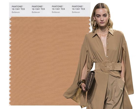 2017 Pantone fall color trend butter rum