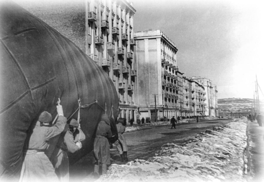 Мурманск во время войны фото