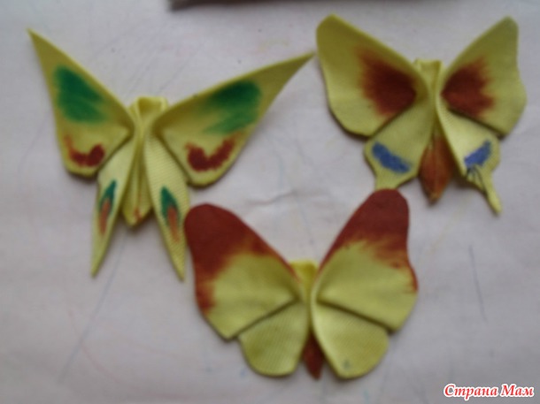 Атласные бабочки. МК.
