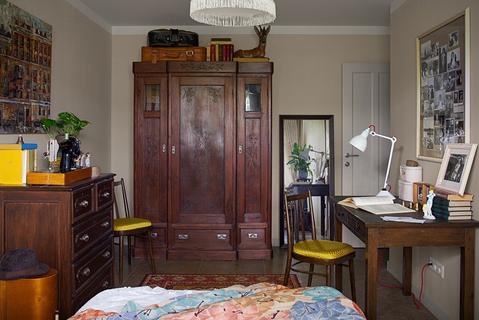 Двухкомнатная квартира в хрущевке в современном советском стиле Двухкомнатная квартира в хрущевке в современном советском стиле домашний очаг