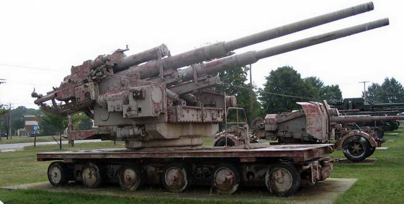 Послевоенная служба зенитных орудий калибра 88–128-мм, изготовленных в нацистской Германии Воронежская обл,[563094],г,Воронеж [561543],г,Евпатория [1435682],г,Москва [1405113],город Воронеж г,о,[95241116],Евпатория г,о,[95252037],оружие,респ,Крым [1434425]