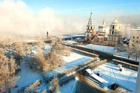 Иркутск зимой (51 фото) .