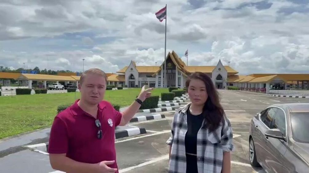   Освобожденная Дашиме, похищенная в Бангкоке и вывезенная в Мьянму. Фото: Посольство России в Таиланде