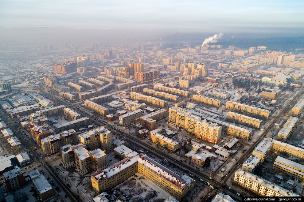 Чита с высоты: город на древнем вулкане путешествия