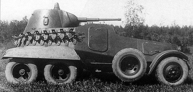 Тяжелый бронеавтомобиль БА-11 военная техника, вторая мировая война, история