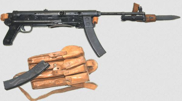 Послевоенное использование пистолетов-пулемётов, произведённых в нацистской Германии Послевоенное использование пистолетов-пулемётов, произведённых в нацистской Германии оружие