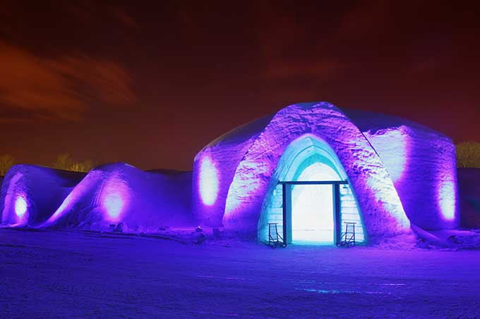 Snow Village Montreal Canada @ Matthieu Bichat / Snow Village Canada