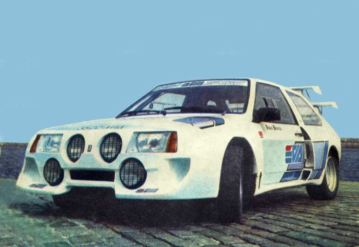 Та самая LADA EVA, образца 1986 года lada? автоспорт, автоваз, ваз