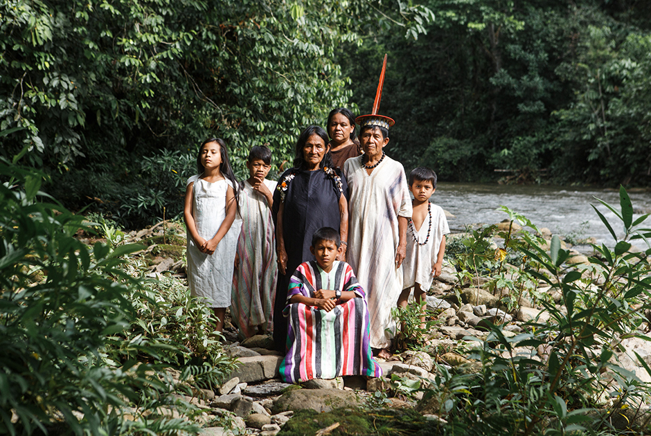 Индейцы джунглей. Быт народов Южной Америки. Индейцы племени ашанинка. Семья в джунглях.