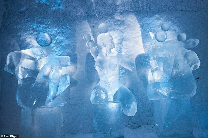 Зимняя сказка: уникальный отель из снега и льда в Швеции Icehotel, отель, торжеств, весны, реальности, каждый, художники, прямо, гостей, который, внутри, будет, ТурнеЭльв, Швеции, раньше, попросились, нашли, постояльцев, случайных, самых